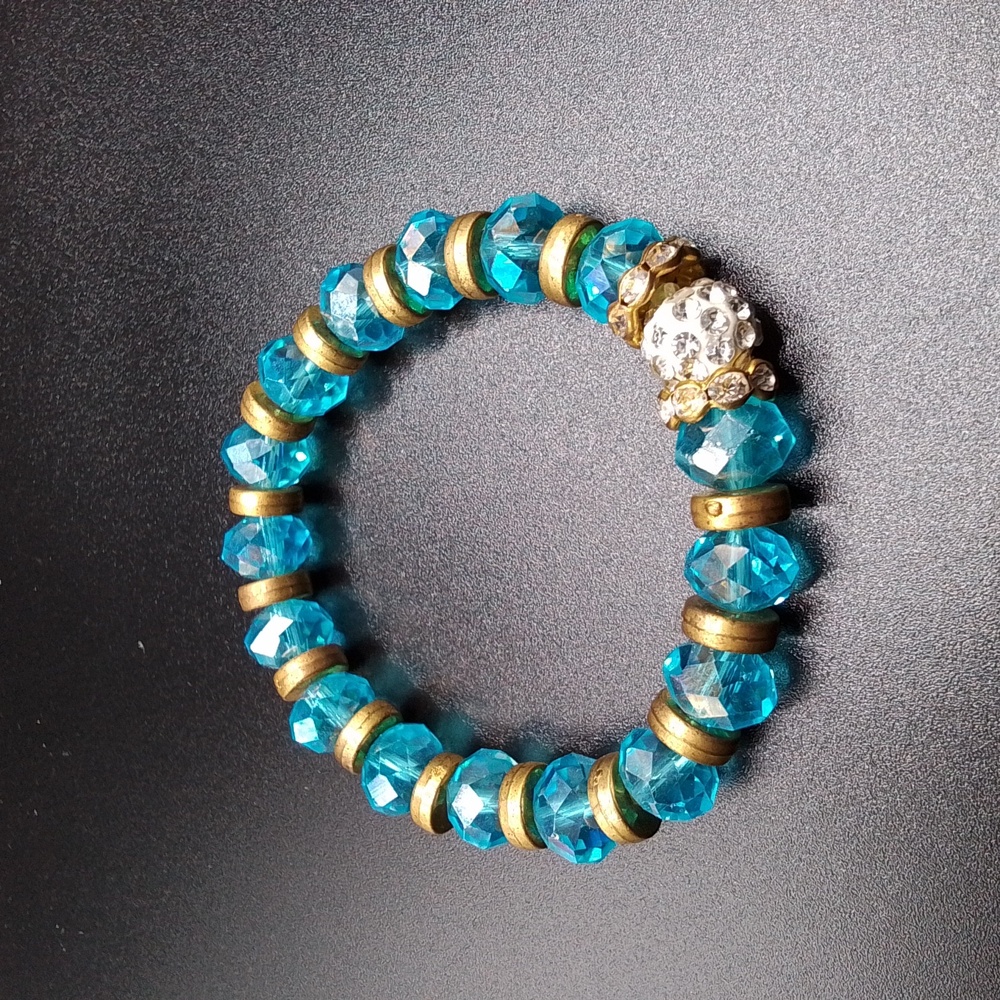 BLUE BRACELET.